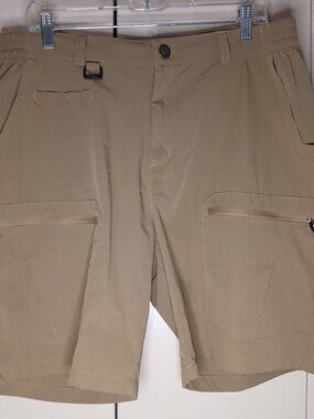 Gradual Men's XL Hiking Tan Cargo Shorts (1057C4)